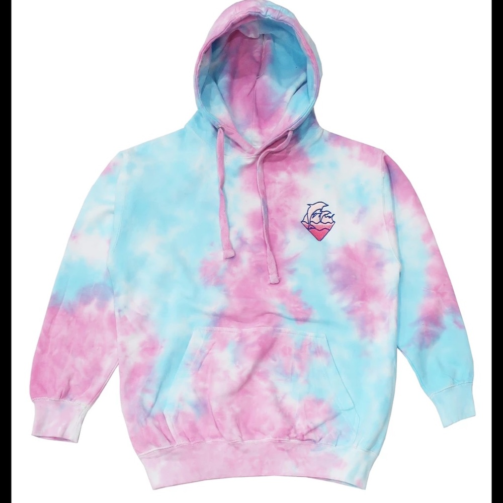 PINK DOLPHIN CANDY unisex hoodie